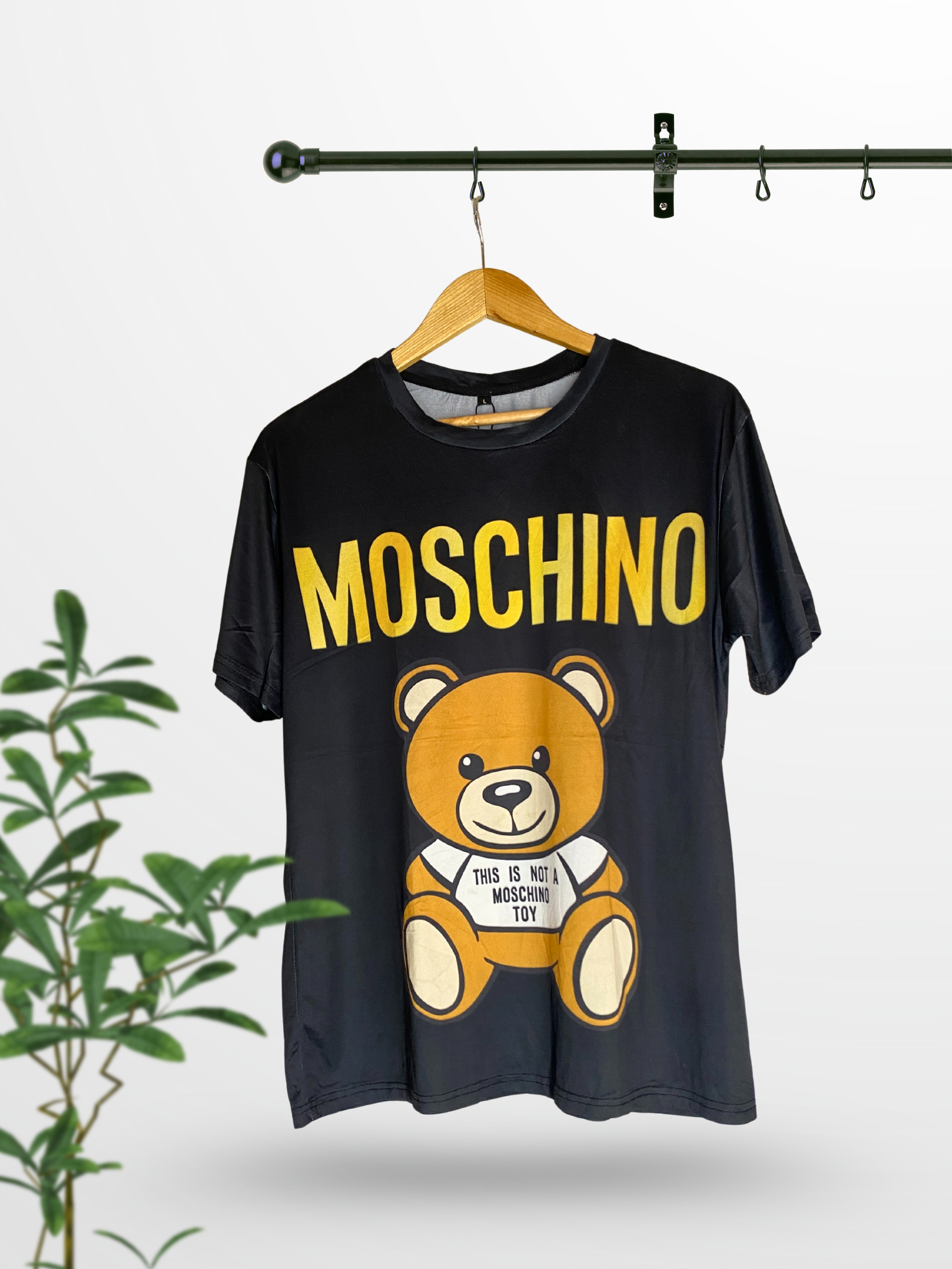 MOSCHINO TEDDY BEAR ORGANIC T-SHIRT – LARGE – Thought Wear