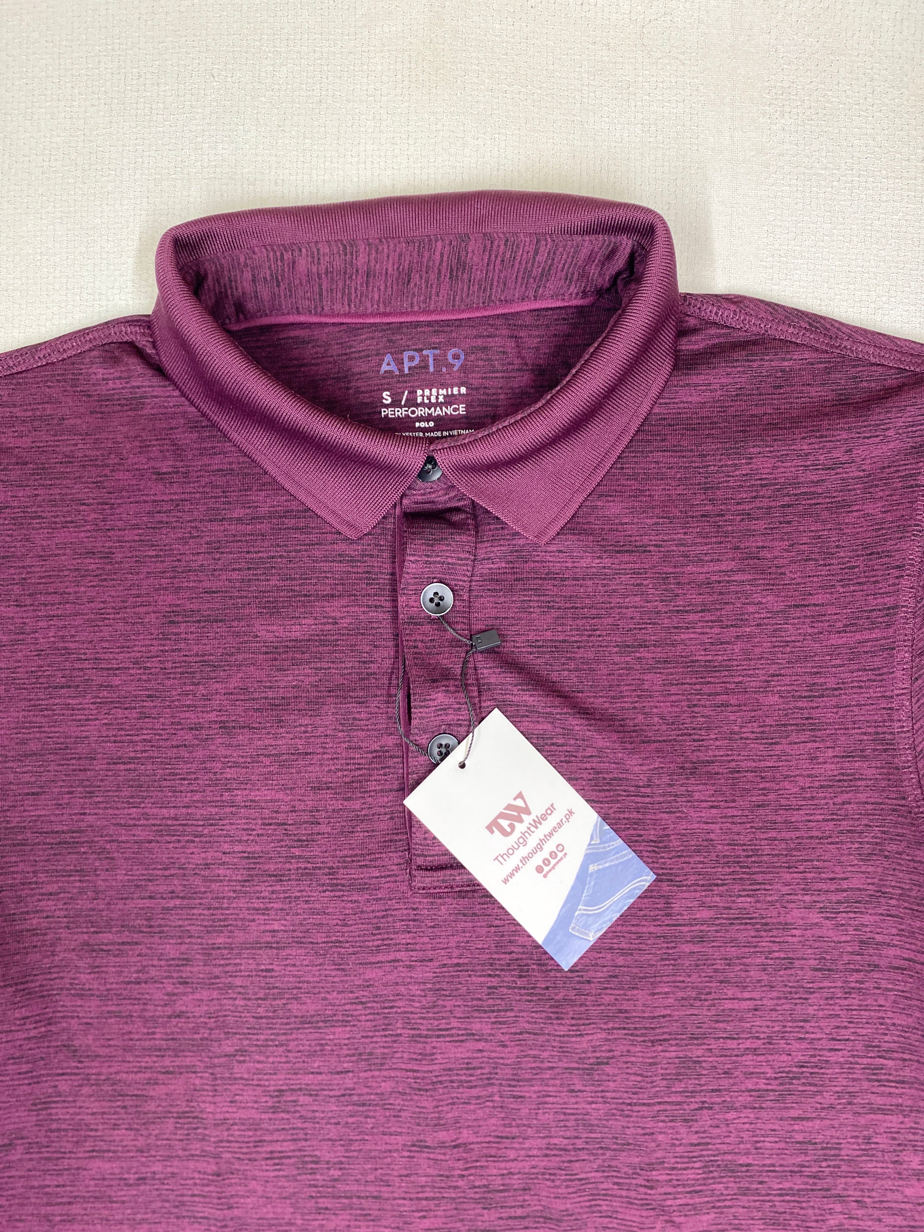 APT.9 POLO SHIRT – SMALL